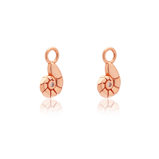 ROSE GOLD NAUTILUS CHARM - LOVEY BY LOVEY