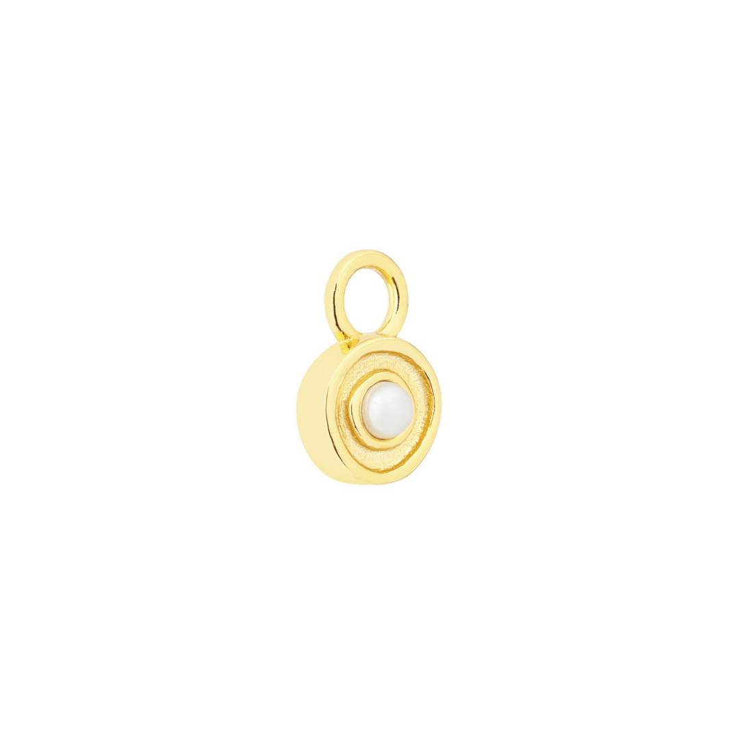 18K GOLD SOLSTICE (PEARL) CHARM - LOVEY BY LOVEY