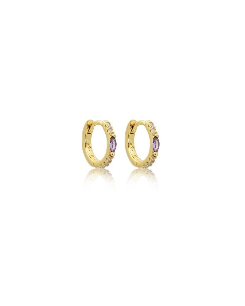18k GOLD EVA HUGGIES - LOVEY BY LOVEY