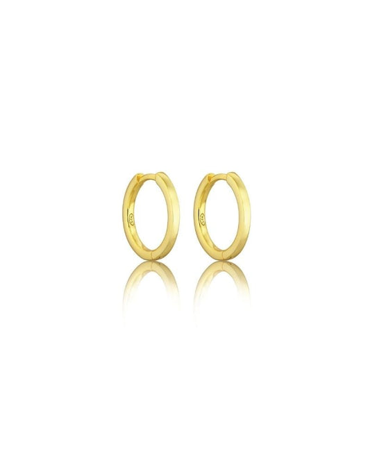 18K GOLD HOPE HOOPS - LOVEY BY LOVEY