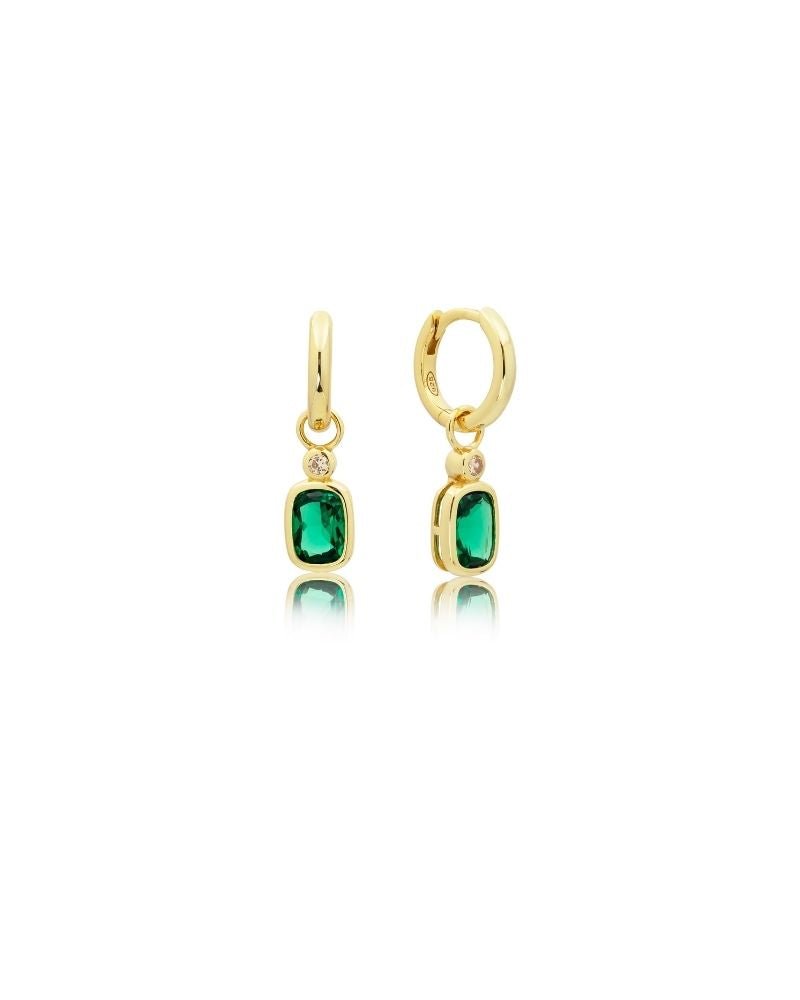 18K GOLD KATE CHARMS & HUGGIES - LOVEY BY LOVEY