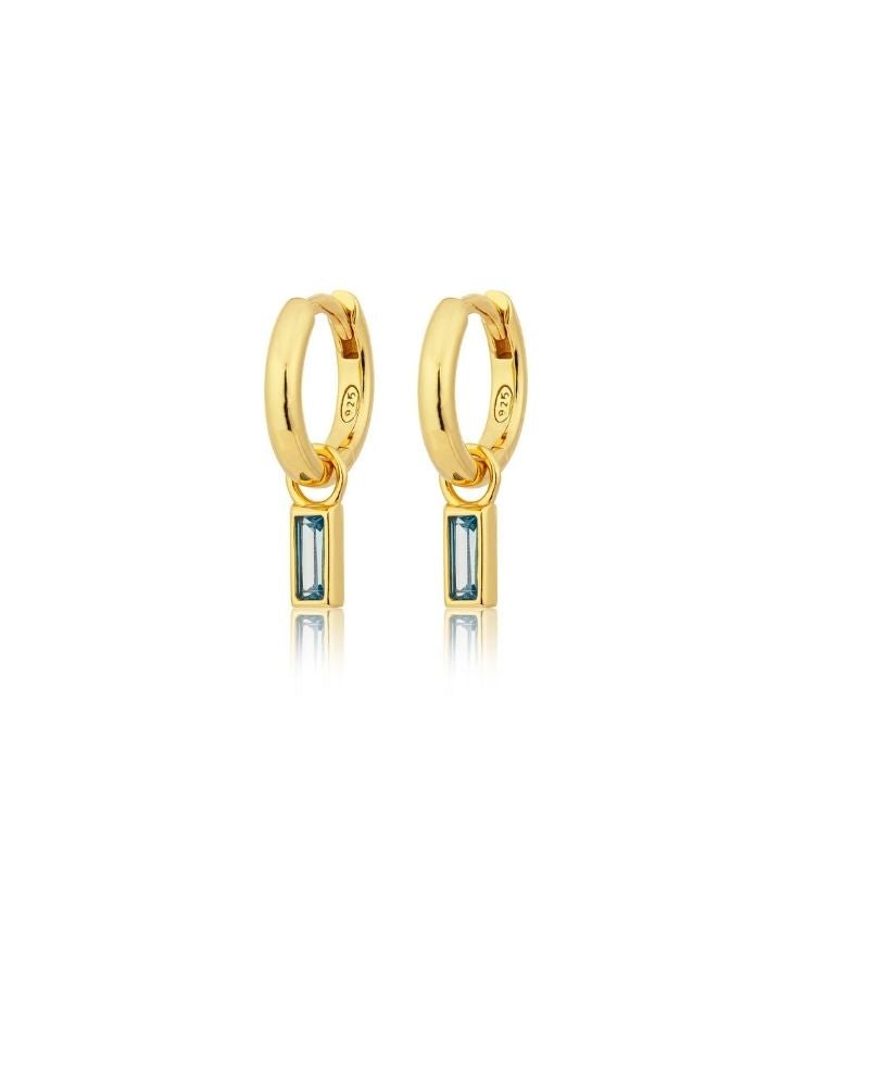 18K GOLD MEL CHARMS & HUGGIES - LOVEY BY LOVEY