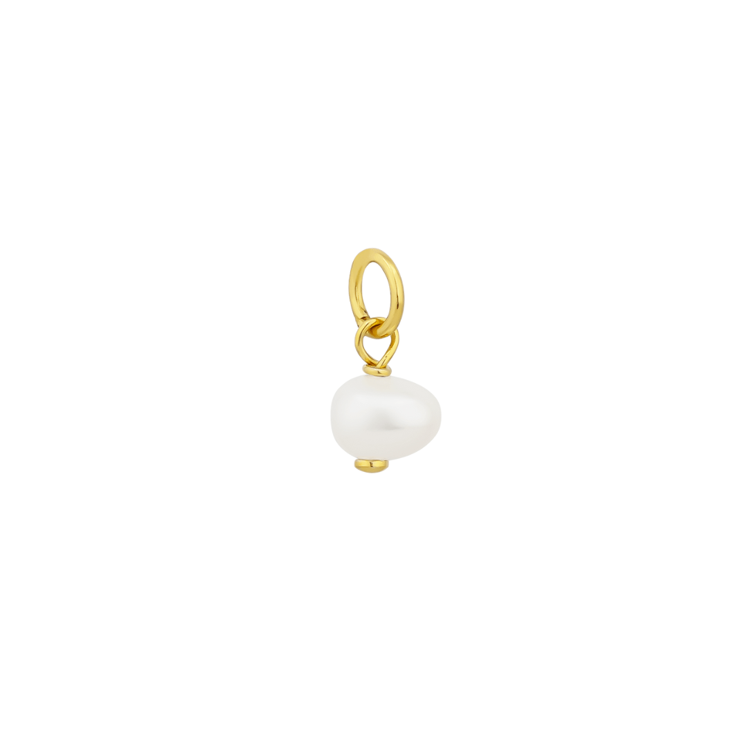 18K GOLD MOOREA PEARL CHARM - LOVEY BY LOVEY