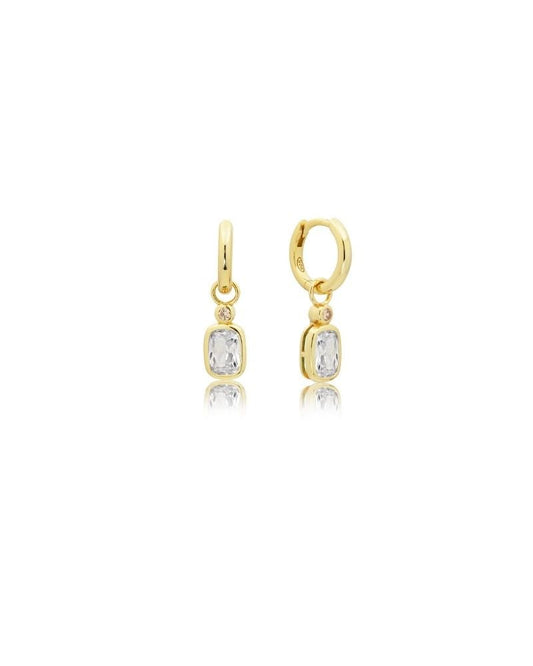 18K GOLD ROBYN CHARMS & HUGGIES - LOVEY BY LOVEY