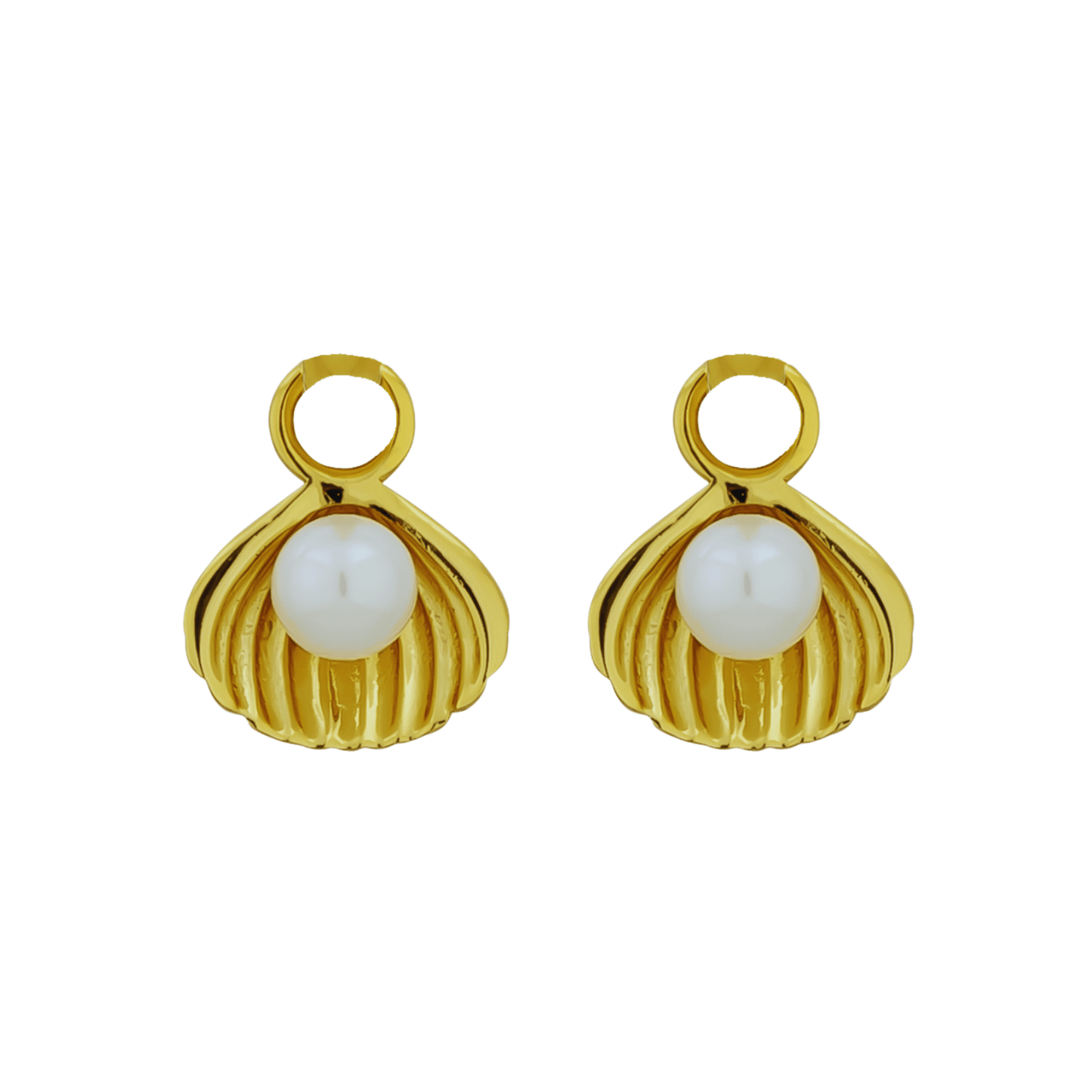 18K GOLD SHELL CHARM - LOVEY BY LOVEY