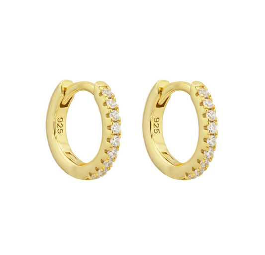 18K GOLD HOLLY HUGGIES - LOVEY BY LOVEY