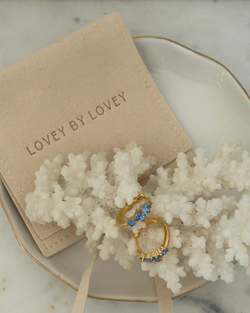 18K GOLD DUCLIE HOOP - LOVEY BY LOVEY