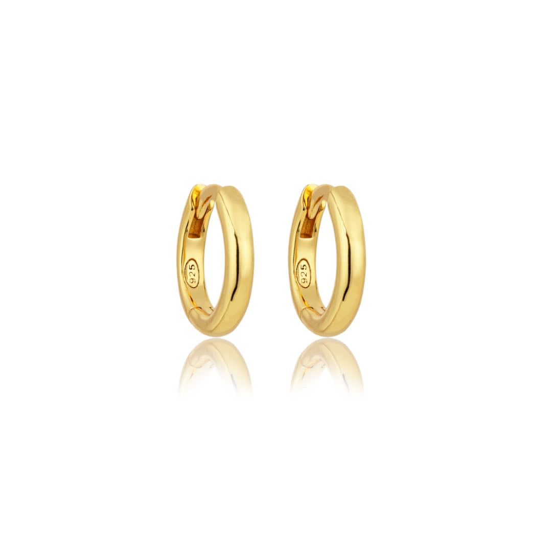 18k GOLD HUGGIES