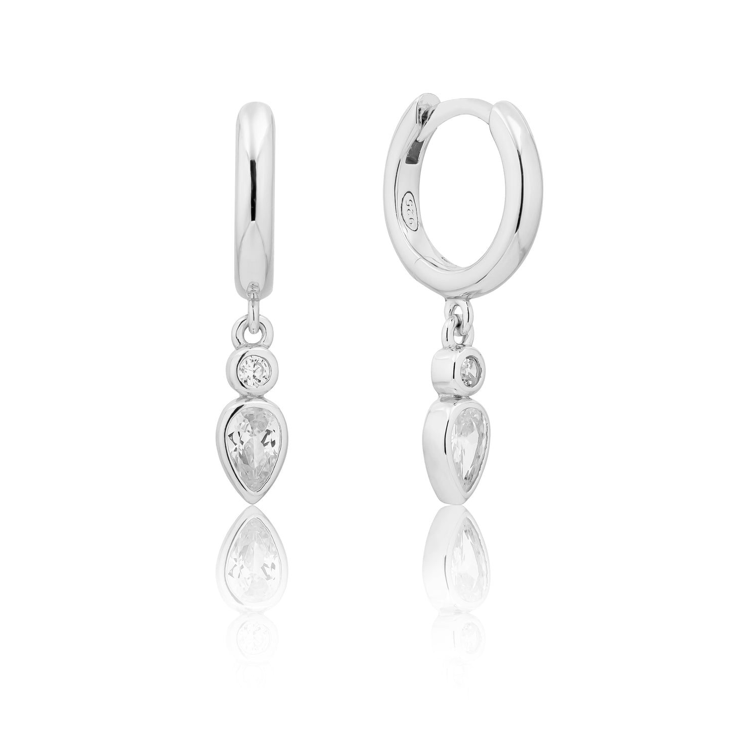 MOON EARRINGS - GOLD & SILVER