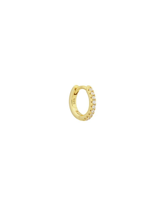 18K GOLD HOLLY HUGGIE (SINGLE) - LOVEY BY LOVEY