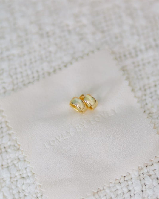 18K GOLD HURLEY HUGGIES - LOVEY BY LOVEY