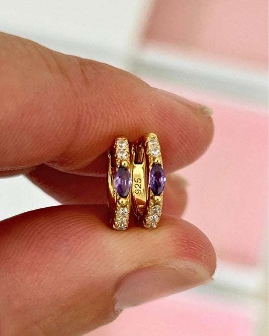 18k GOLD EVA HUGGIE (SINGLE) - LOVEY BY LOVEY