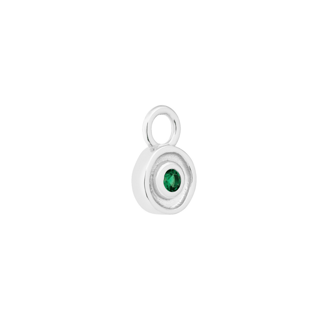 SILVER SOLSTICE (EMERALD) CHARM - LOVEY BY LOVEY