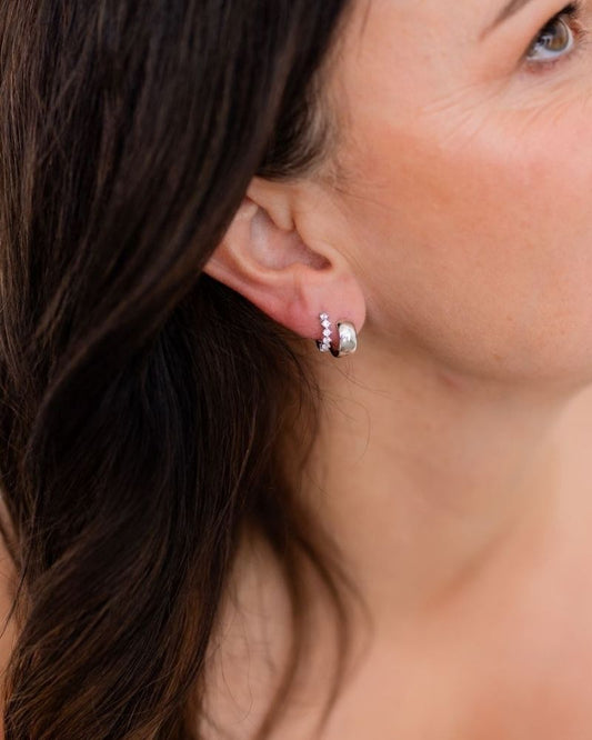 SILVER HANNAH HUGGIES - LOVEY BY LOVEY