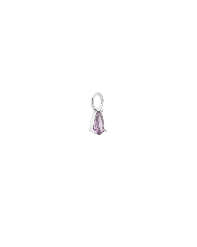 SILVER LAVENDER CHARM - LOVEY BY LOVEY