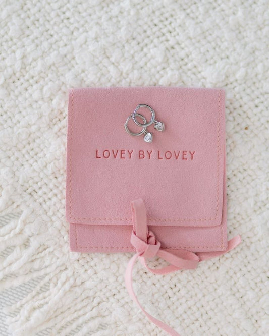 SILVER LOVEY HUGGIE (SINGLE) - LOVEY BY LOVEY