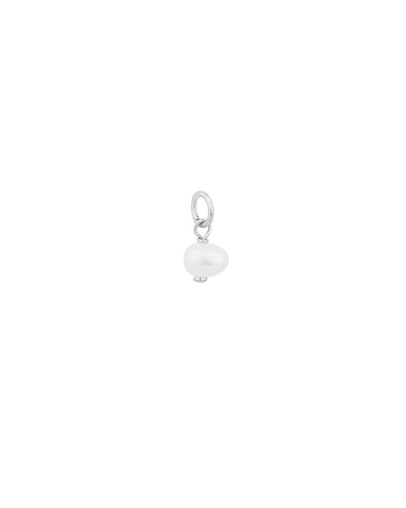 SILVER MOOREA PEARL CHARM - LOVEY BY LOVEY