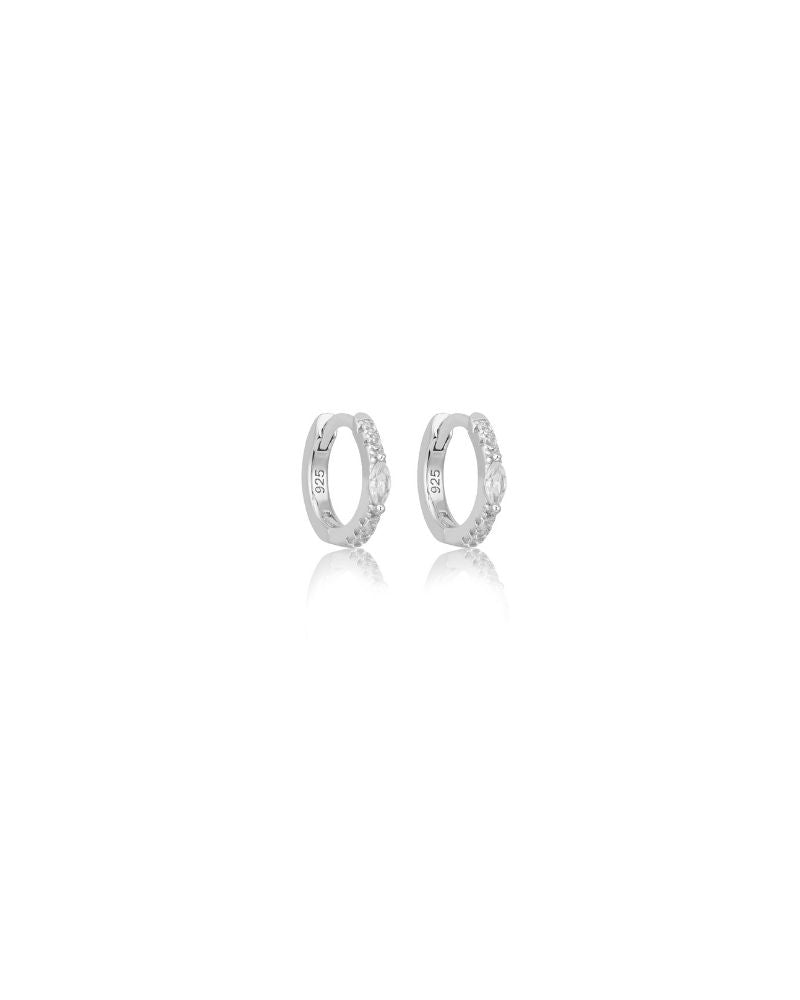SILVER MYKONOS HUGGIES - LOVEY BY LOVEY