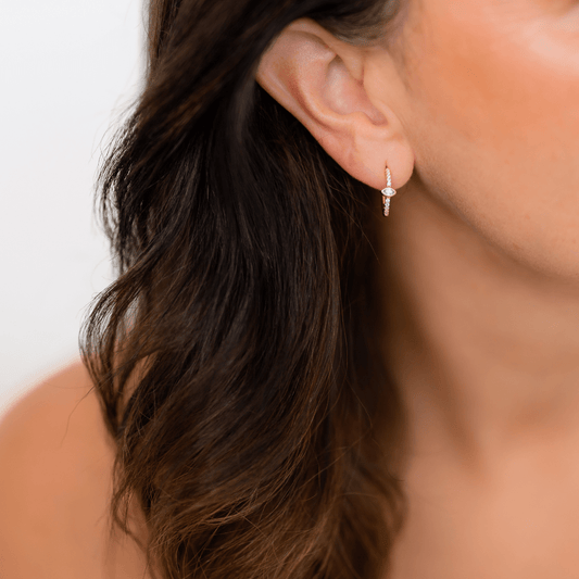 DIAMOND HOOPS - LOVEY BY LOVEY