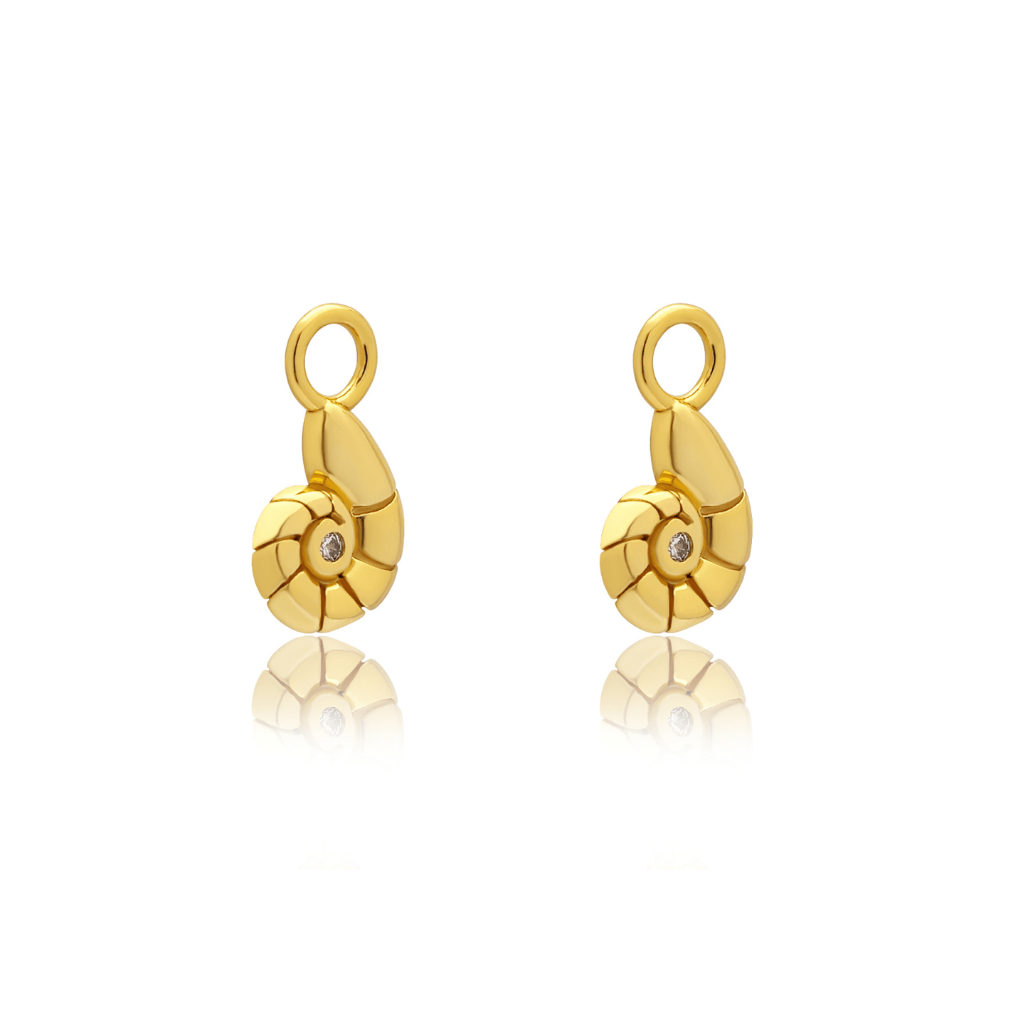 18k GOLD NAUTILUS CHARM - LOVEY BY LOVEY