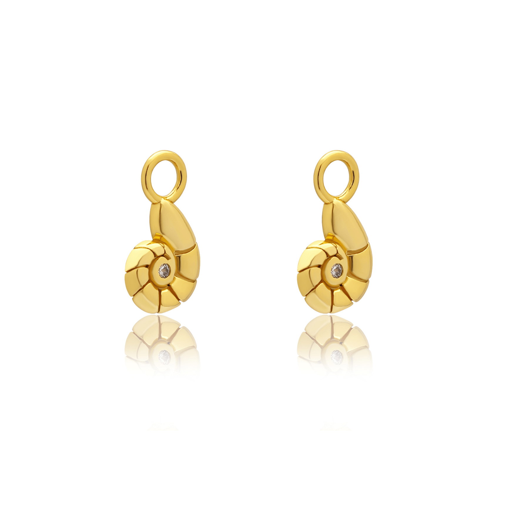 18k GOLD NAUTILUS CHARM - LOVEY BY LOVEY