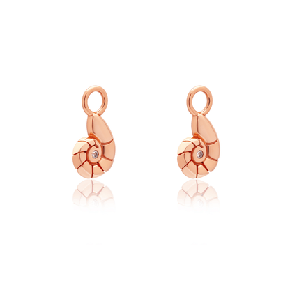ROSE GOLD NAUTILUS CHARM - LOVEY BY LOVEY