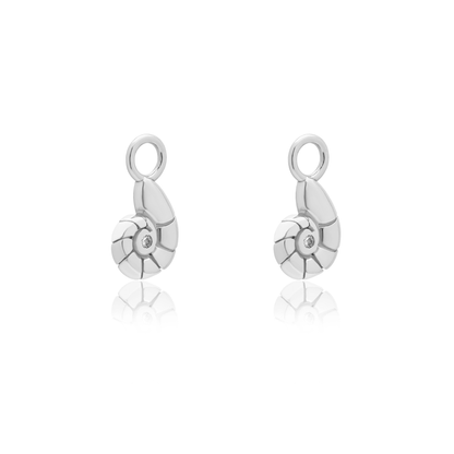 SILVER NAUTILUS CHARM - LOVEY BY LOVEY