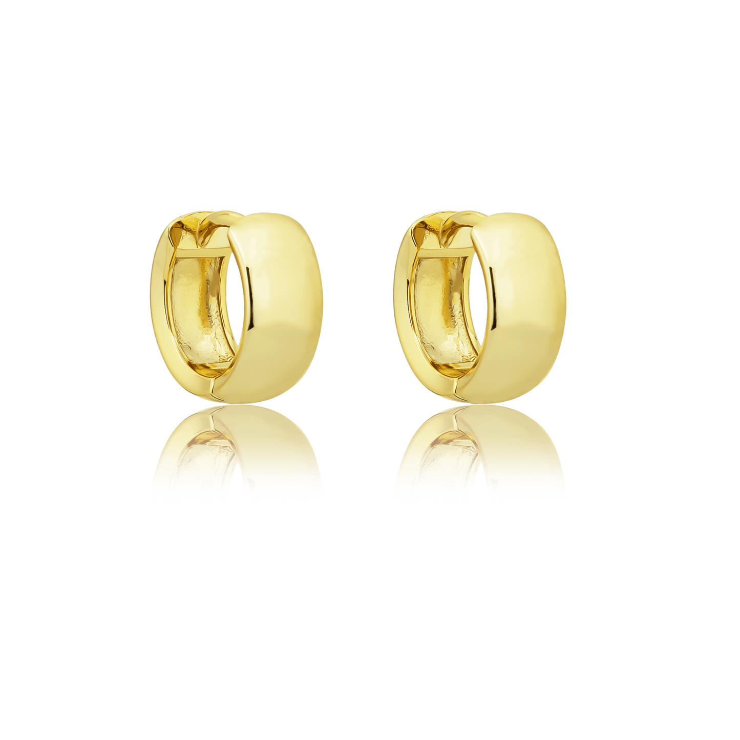 18k GOLD HURLEY HUGGIES - LOVEY BY LOVEY