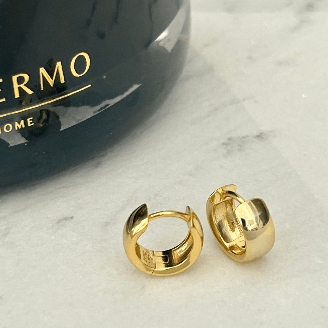 18k GOLD HURLEY HUGGIES - LOVEY BY LOVEY