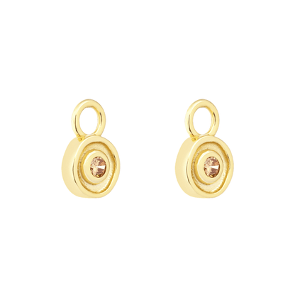 18K GOLD SOLSTICE (CITRINE) CHARM - LOVEY BY LOVEY