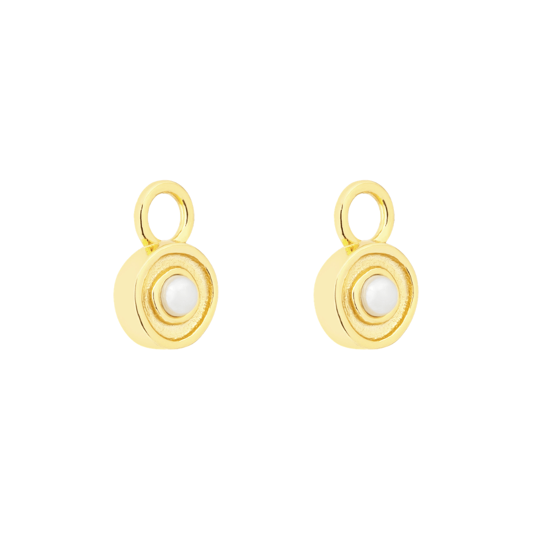 18K GOLD SOLSTICE (PEARL) CHARM - LOVEY BY LOVEY