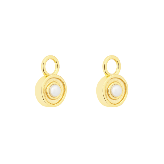 18K GOLD SOLSTICE (PEARL) CHARM - LOVEY BY LOVEY