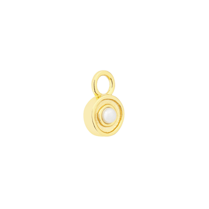 18K GOLD SOLSTICE (PEARL) CHARM - LOVEY BY LOVEY
