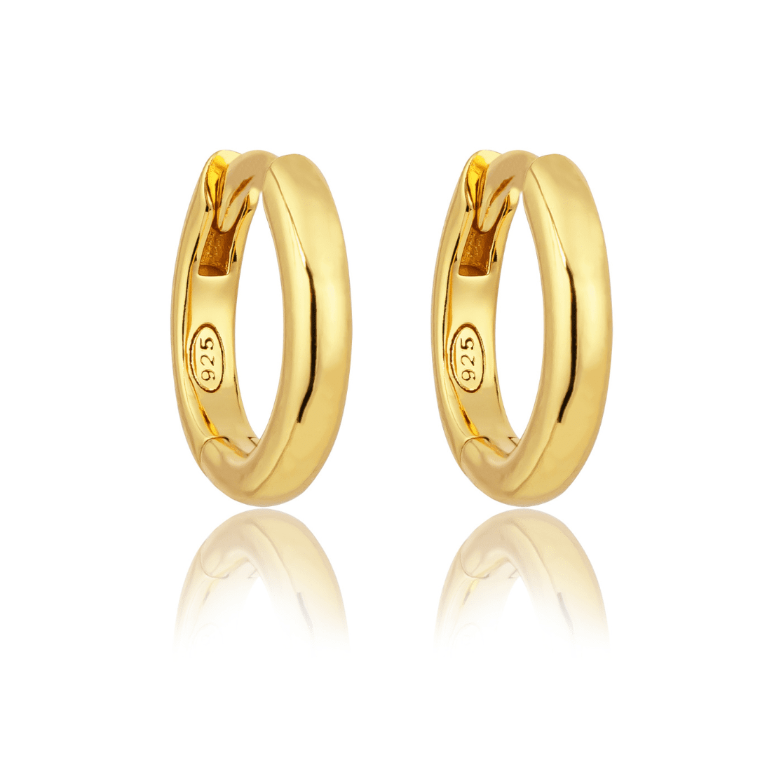 18k GOLD HALO HUGGIES - LOVEY BY LOVEY