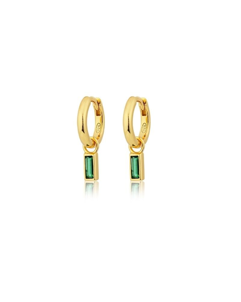 18K GOLD HAVANA CHARMS & HUGGIES - LOVEY BY LOVEY