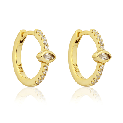 DIAMOND HOOPS - LOVEY BY LOVEY