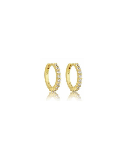18K GOLD HEATHER HOOPS - LOVEY BY LOVEY