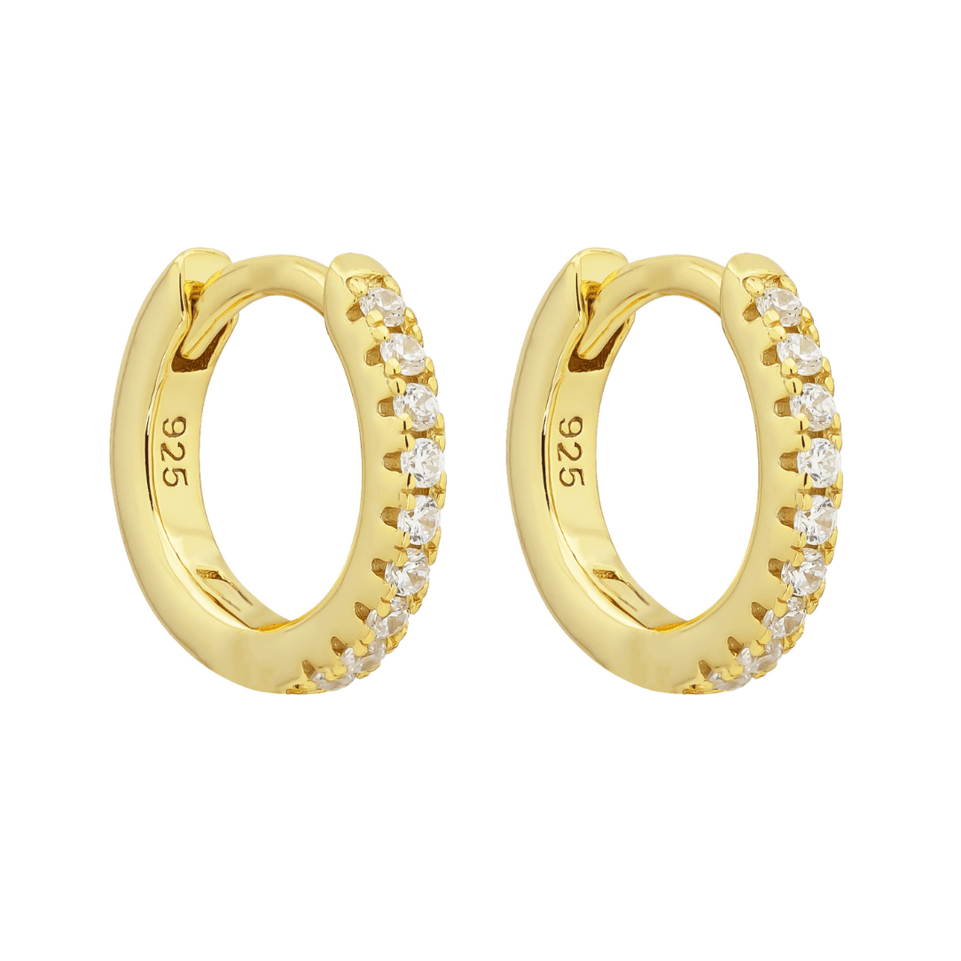 18K GOLD HOLLY HUGGIES - LOVEY BY LOVEY