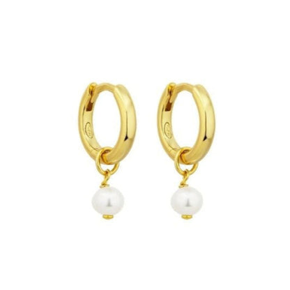 18K GOLD MOOREA CHARMS & HUGGIES - LOVEY BY LOVEY