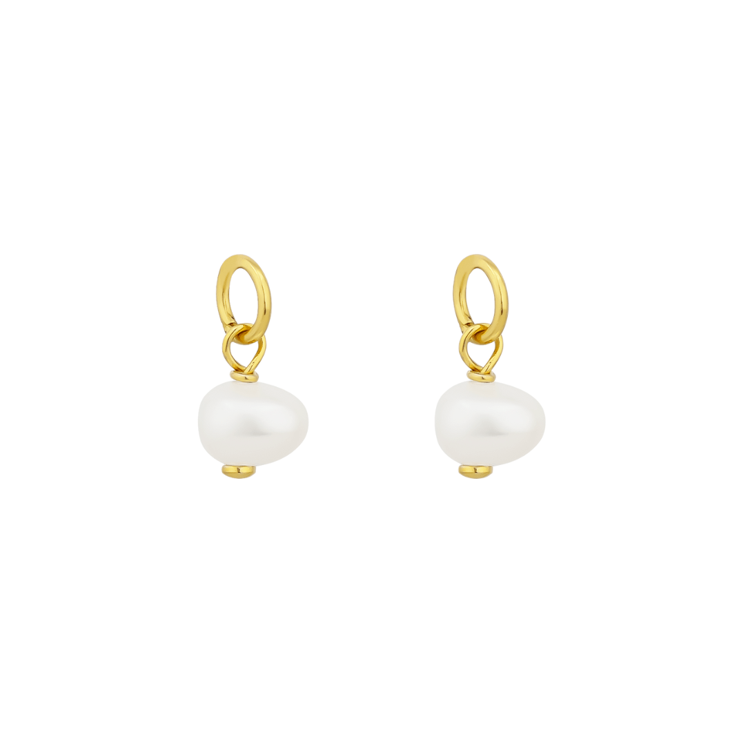 18K GOLD MOOREA PEARL CHARM - LOVEY BY LOVEY