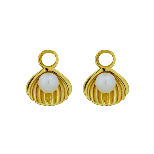 18K GOLD SHELL CHARM - LOVEY BY LOVEY