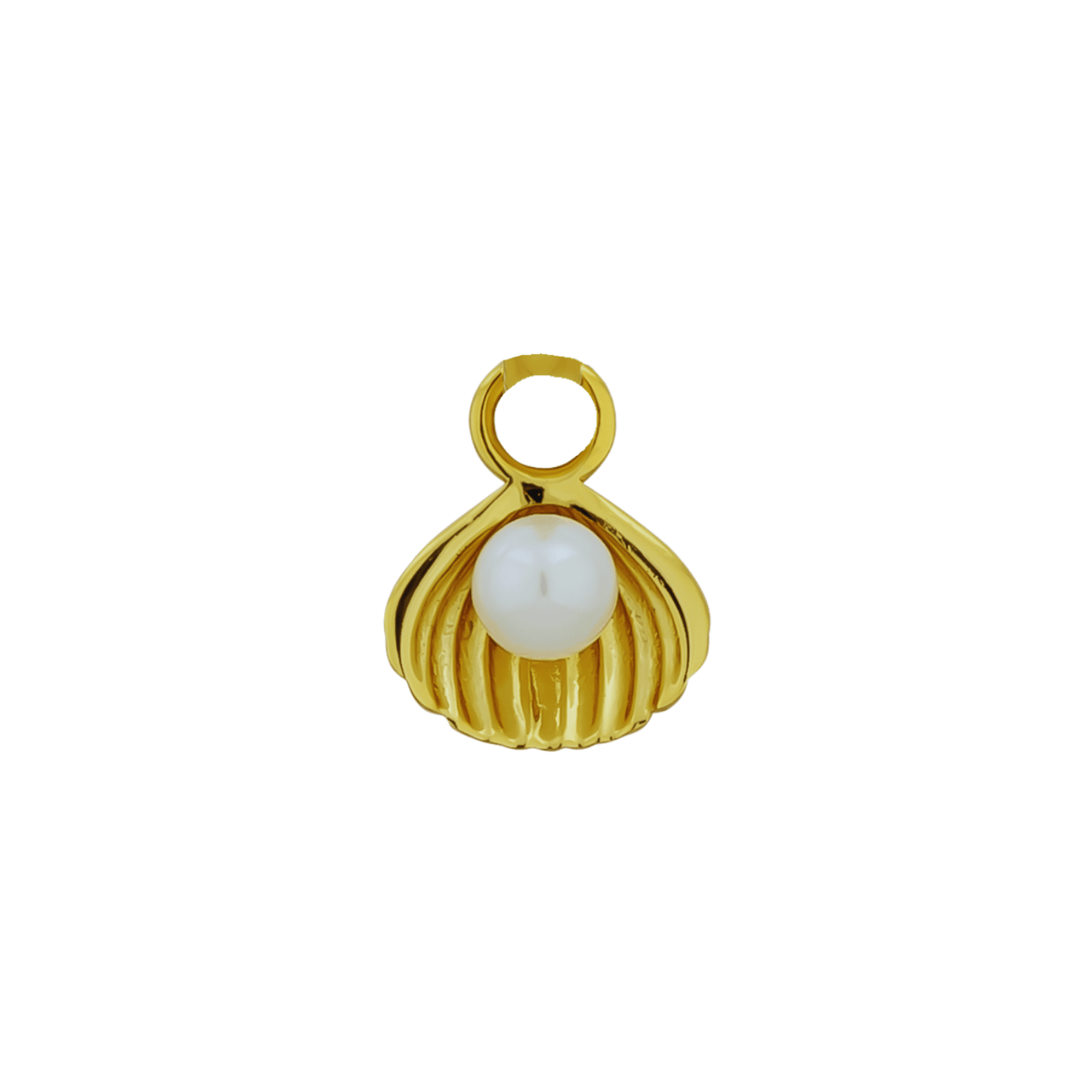 18K GOLD SHELL CHARM - LOVEY BY LOVEY