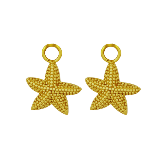 18K GOLD STARFISH CHARM - LOVEY BY LOVEY
