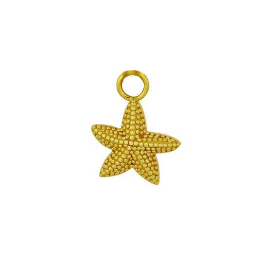 18K GOLD STARFISH CHARM - LOVEY BY LOVEY