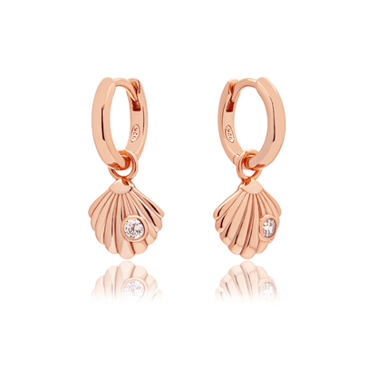 ROSE GOLD SOLEIL SHELL CHARM - LOVEY BY LOVEY