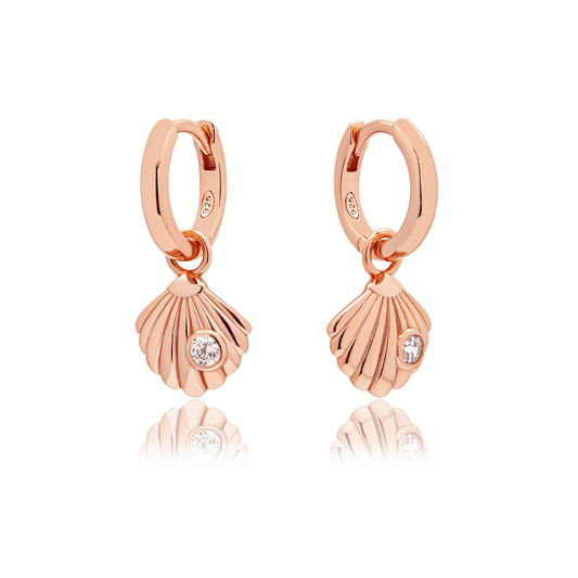 ROSE GOLD SOLEIL SHELL CHARM - LOVEY BY LOVEY