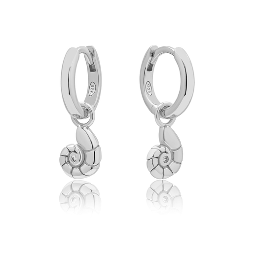 SILVER NAUTILUS CHARM - LOVEY BY LOVEY