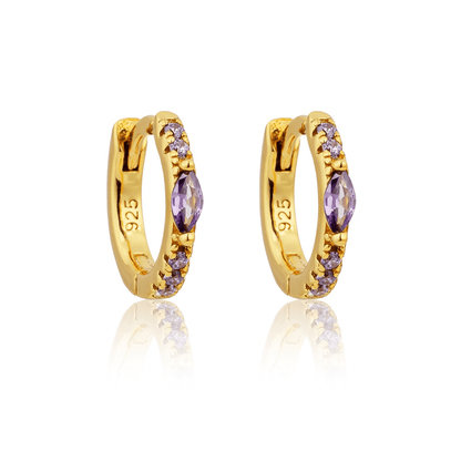 18k GOLD SARDINIA HUGGIES - LOVEY BY LOVEY