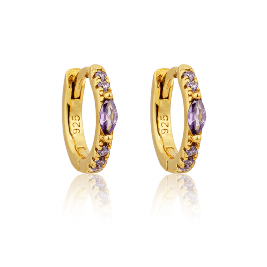 18k GOLD SARDINIA HUGGIES - LOVEY BY LOVEY