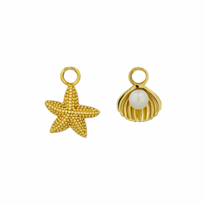 SEYCHELLES SHELL CHARM | GOLD